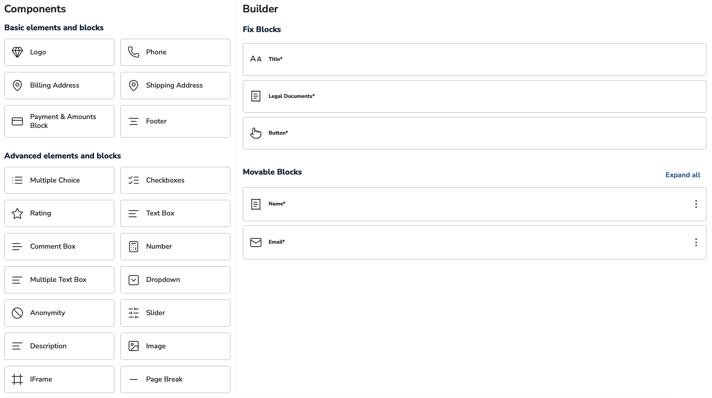 Forms Layout